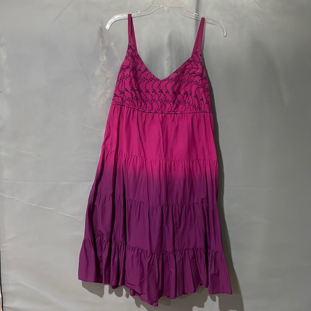 Pink and Purple Summer Dress